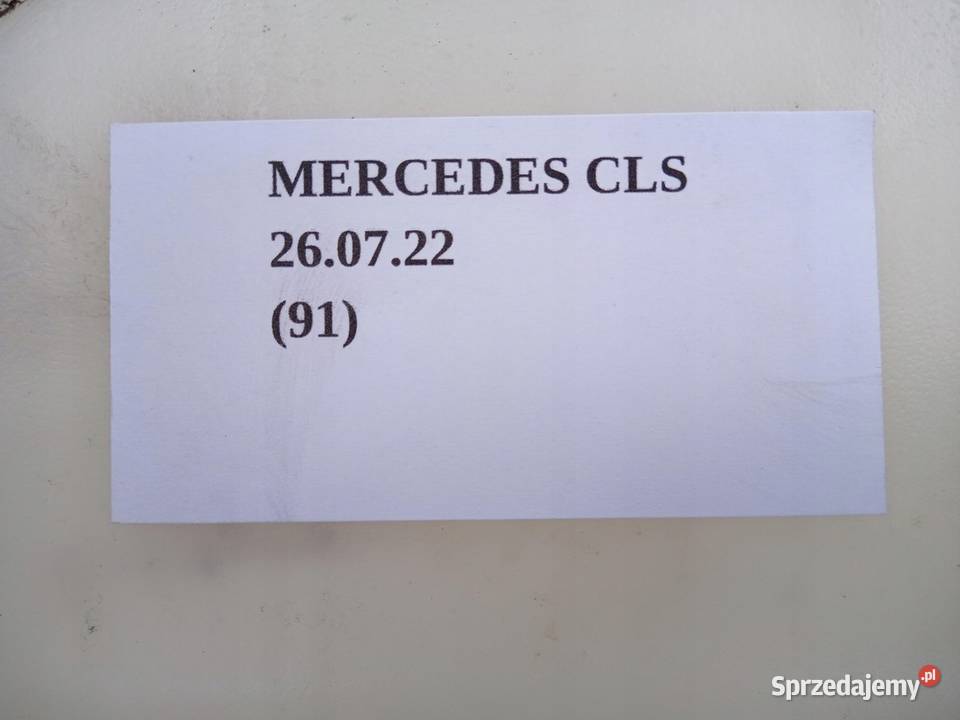 ZBIORNIK SPRYSKIWACZY MERCEDES CLS W219 E W211 Pozostałe wielkopolskie Nowy Tomyśl sprzedam