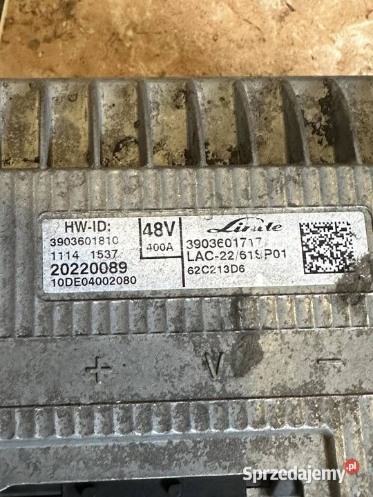 LINDE Sterownik LAC2261 SP01 3903601717 48V400A sprzedam