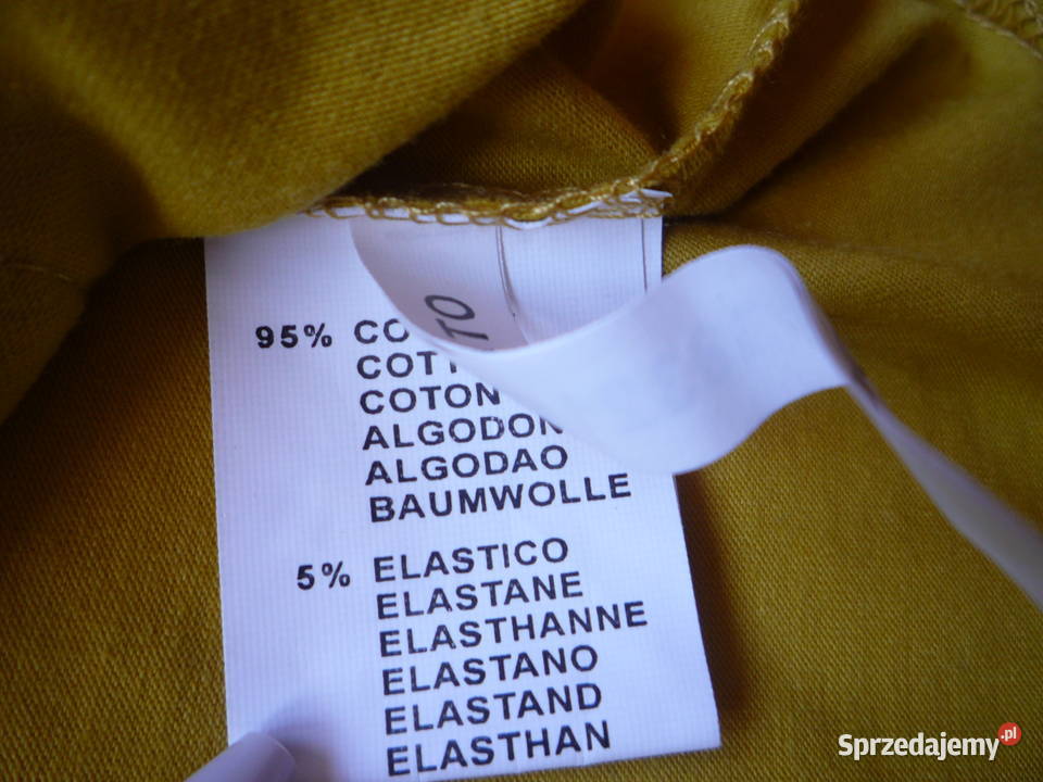 JQ Fashion S36 Bluzka miodowa kołnierzk Szczecin