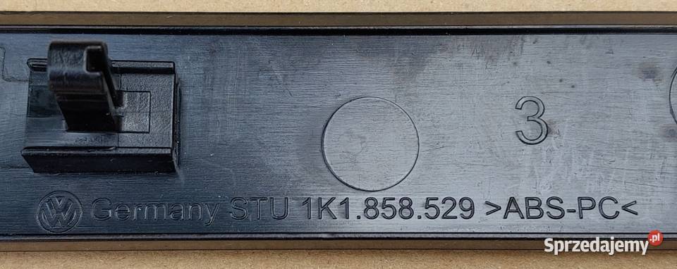 LISTWA DEKOR KONSOLI VW SCIROCCO 1K8858529 Mielęcin