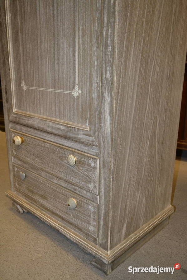 szafa jednodrzwiowa bielona baśniowa Będzin