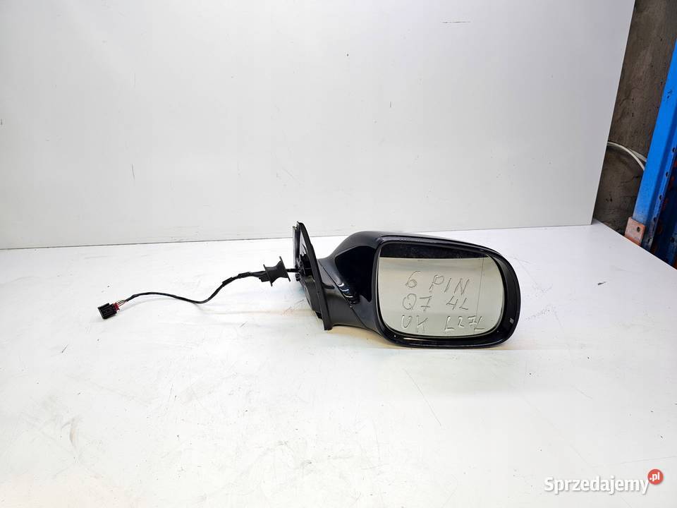 LUSTERKO ZEWNĘTRZNE PRAWE AUDI Q7 4L LZ7L 6PIN Przystajń