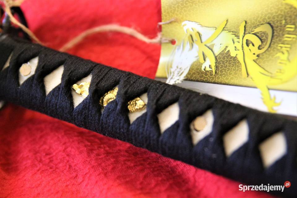 Firmowy Miecz Ten Ryu Samurajska katana ostra Militaria podlaskie