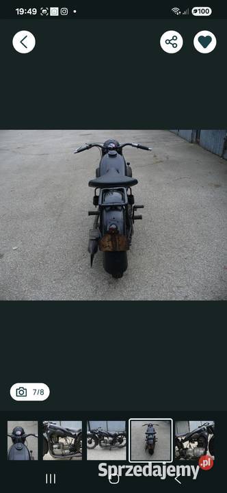 BMW R 35 1939 wielkopolskie Poznań sprzedam