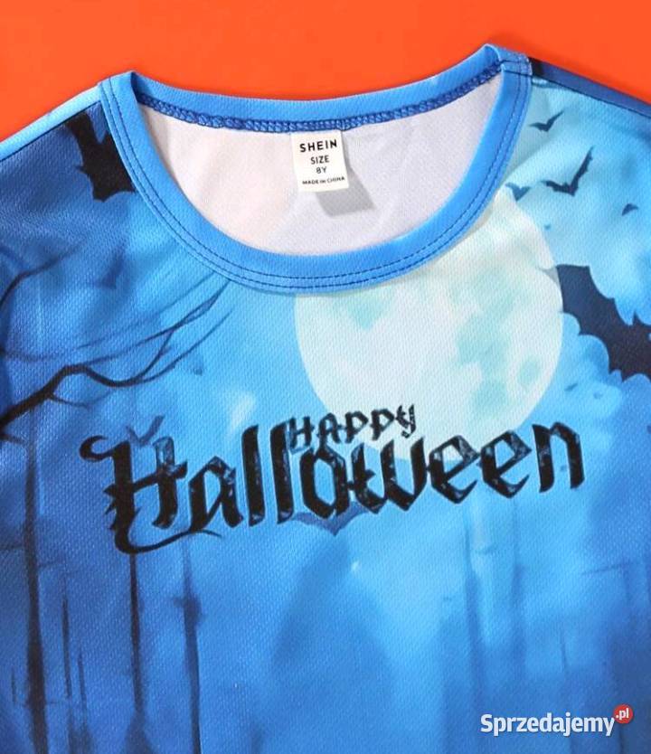 Bluzka tshirt Halloween dynia 128 134 140 146 Czerwionka-Leszczyny