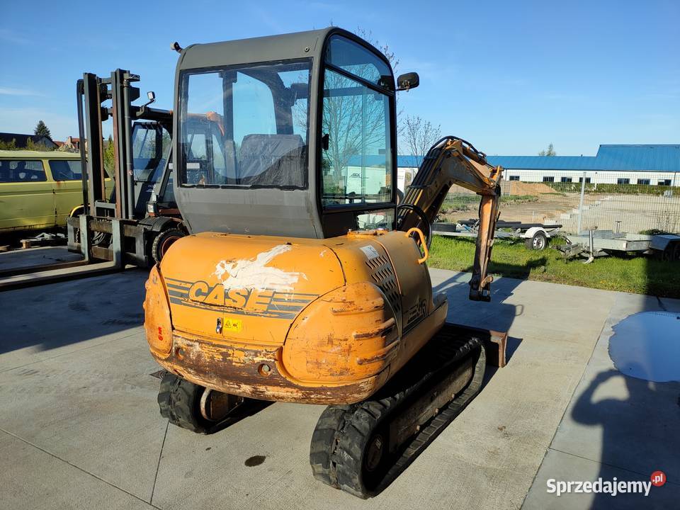Minikoparka Case 31 mini koparka gąsienicowa JCB tak Wrocław sprzedam