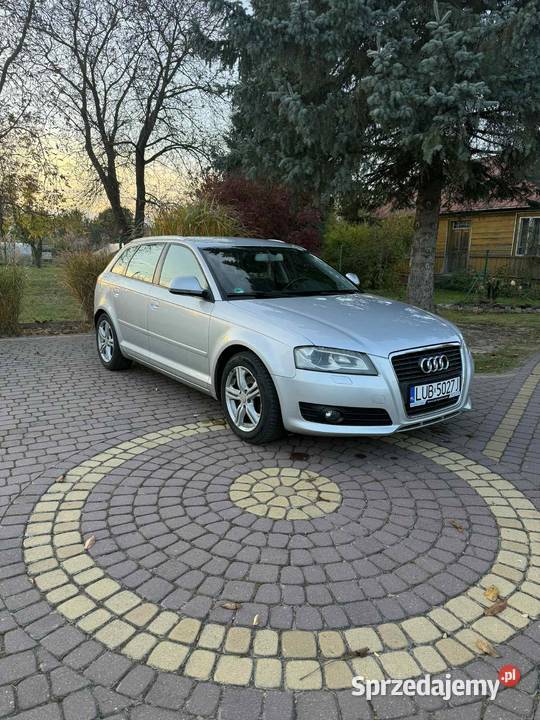 Audi a3 8p 20tdi lift manualna Niedrzwica Duża