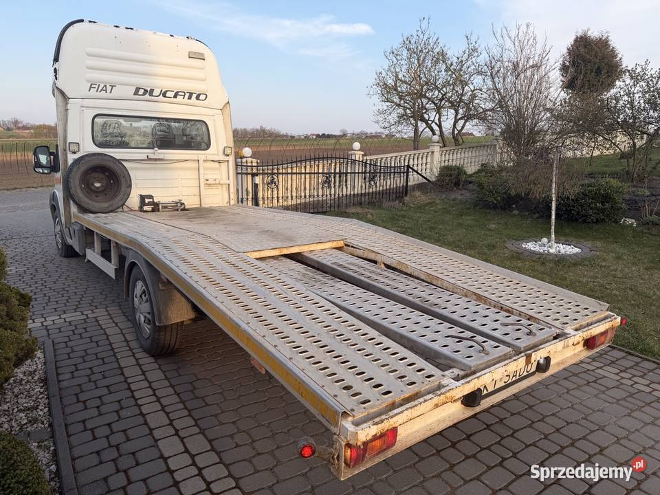 Fiat ducato autolaweta 30 pomoc drogowa 485000km Zielenice sprzedam