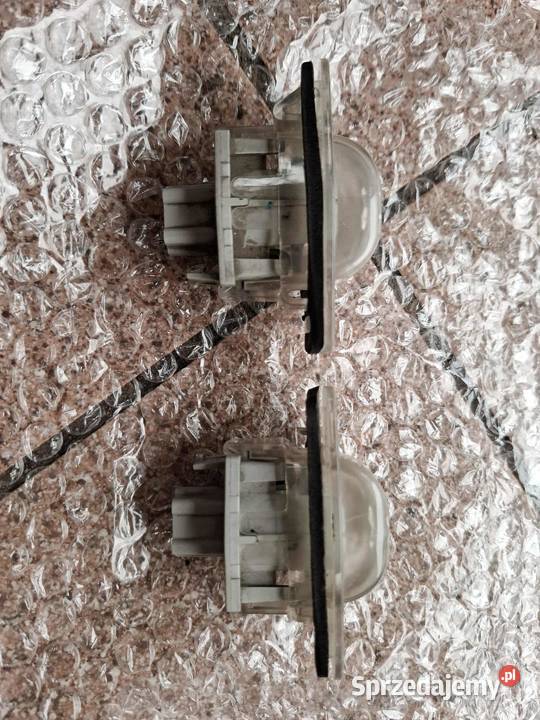 Lampki podświetlenia tablicy rejestracyjnej osobowe