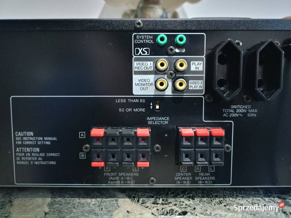 Amplituner KENWOOD KRV6060 z pilotem wielkopolskie Drawski Młyn sprzedam