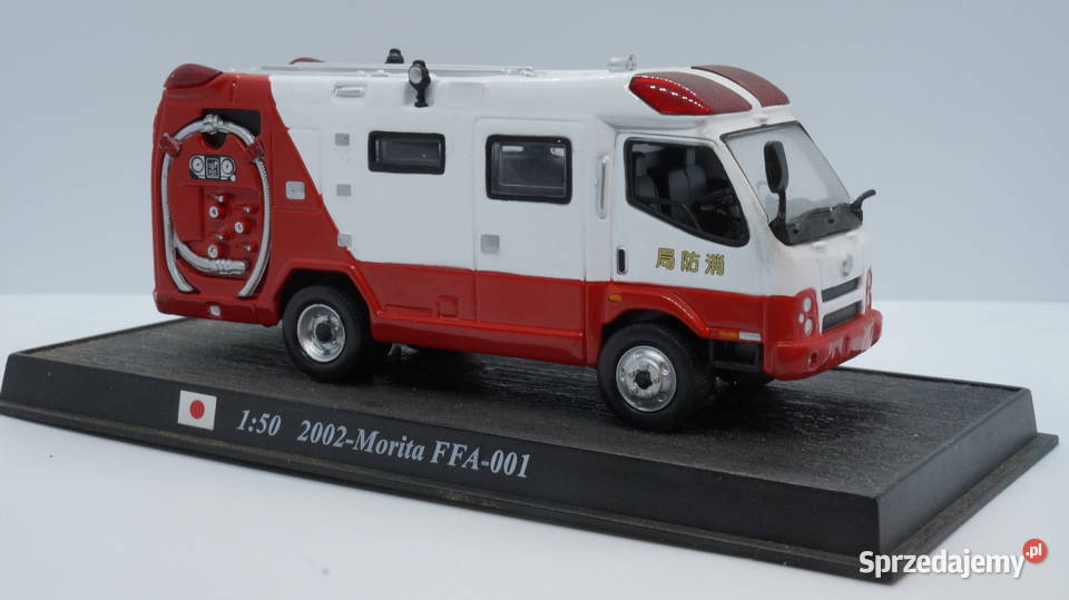 Samochód strażacki - MORITA FFA-001 (1:50) Del Prado