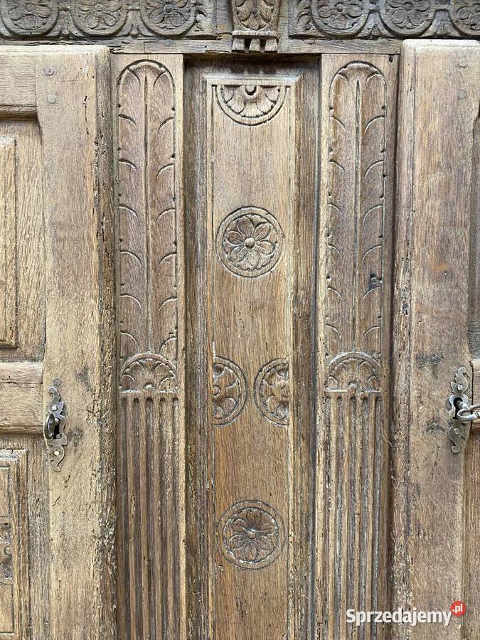 Wiejski bufet bretoński z XIX w Francja Antyk Poznań sprzedam