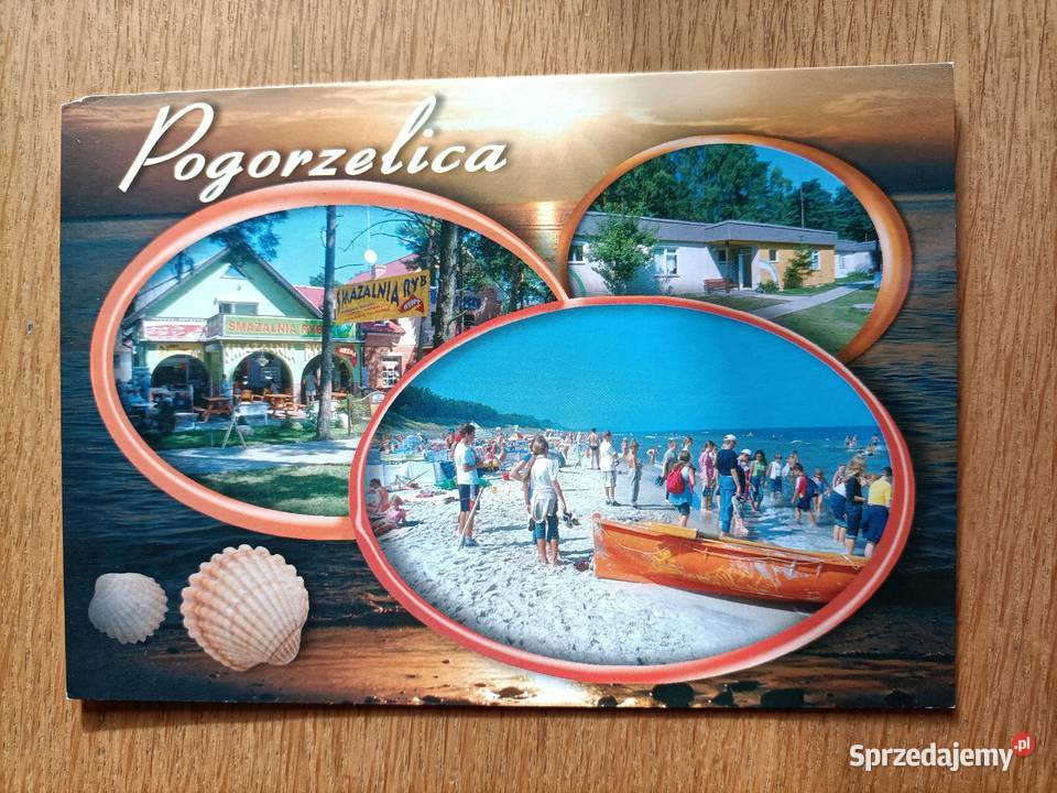 POGORZELICA MIEJSCOWOŚĆ WYPOCZYNKOWA MORZEM Pocztówki i karty telefoniczne