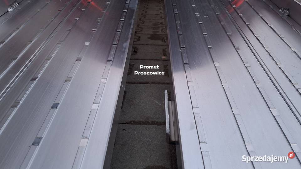 Rampa Aluminiowa 23 częściowa 295 x 98 ranty Proszowice sprzedam