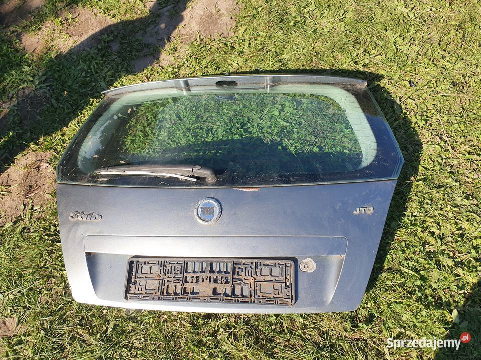 Klapa tylna tył bagażnika Fiat Stilo 3 drzwi Rok produkcji 2003 małopolskie Kraków