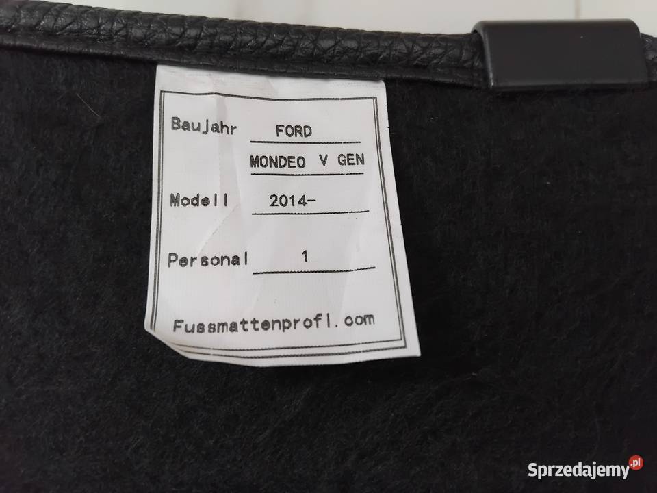 Ford Mondeo 5Gen 20142024 Mega dywaniki skóra Ostroróg