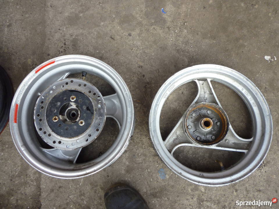 Felgi stalowe i aluminiowe do skutera 12