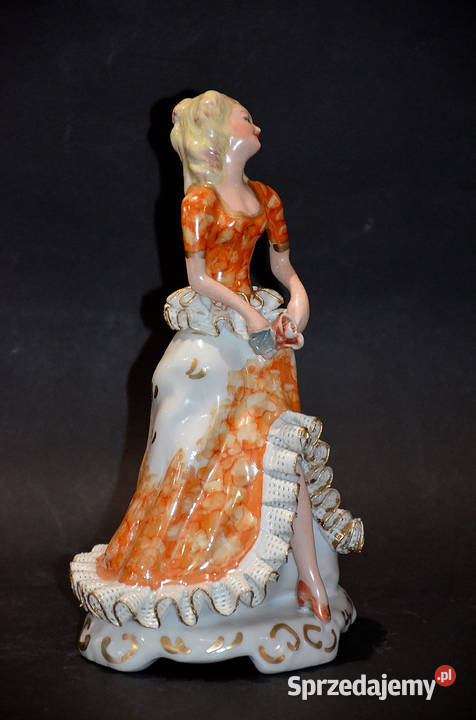 Porcelana figurka 2 do kolekcji Roceram Alba Środa Wielkopolska