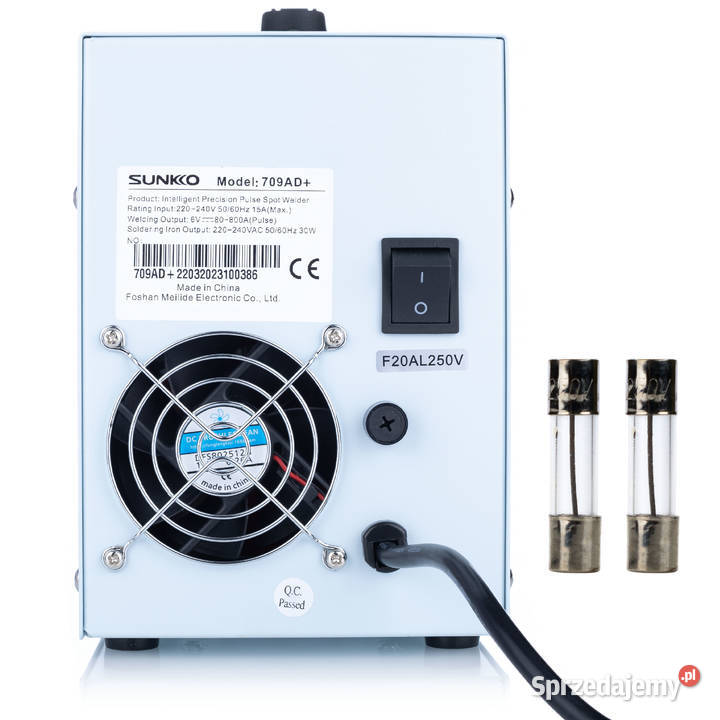 Zgrzewarka do Ogniw Sunkko 709AD 32 kW 30800A Lutownice Ludźmierz sprzedam