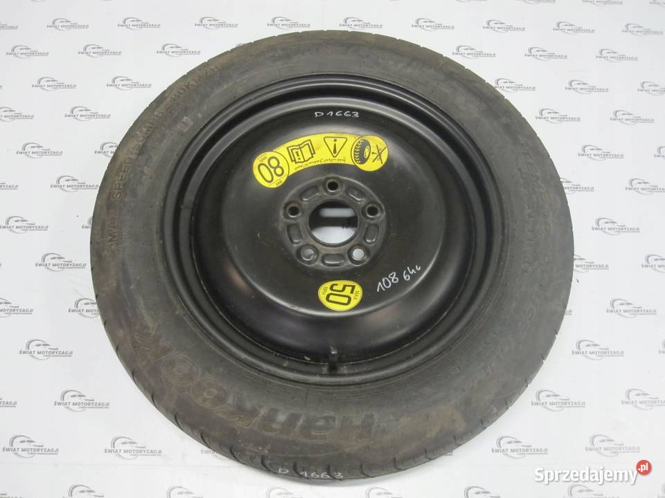 FOCUS MK3 MONDEO IV C koło dojazdowe 1259016 98M