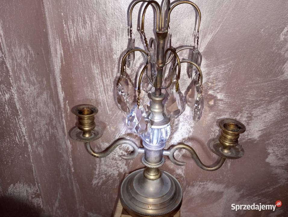 Świecznik mosiężny Biłgoraj sprzedam