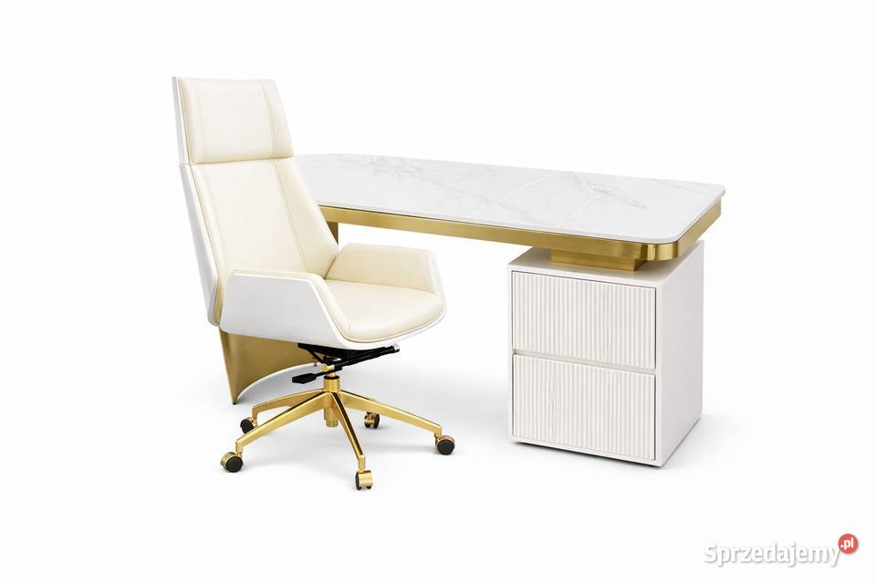 Zestaw mebli biurowych Matrix biurko ryflowane Golkowice