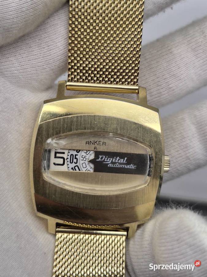 Rzadki unikalny zegarek Anker A Digital automat Chorzów