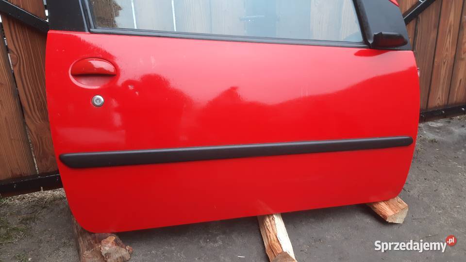drzwi prawe peugeot 107 3 drzwi kompletne lak Drzwi Dębno