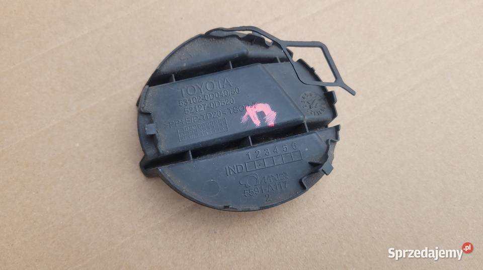 TOYOTA YARIS III LIFT 1417 ZAŚLEPKA HAKA ZDERZAK Ruda Śląska