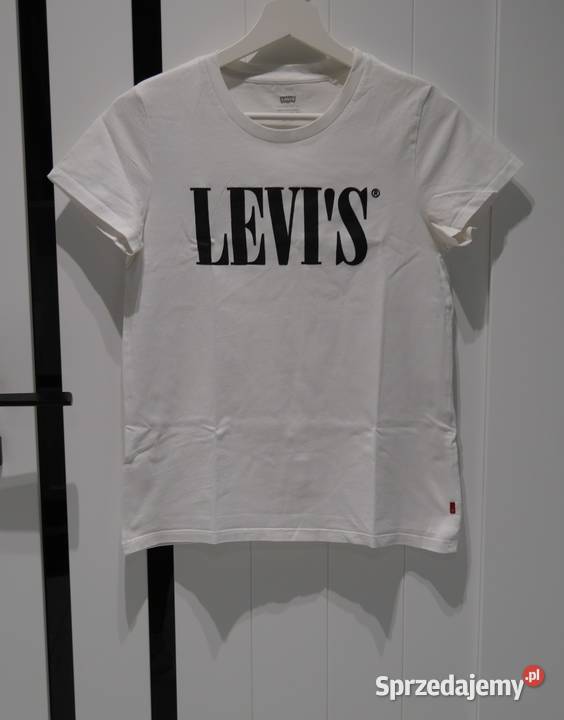 Levis świetna koszulka duże logo 34 XS dolnośląskie Wrocław