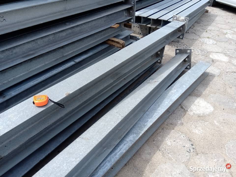 Słupy stalowe nośne Ocynk HEB Wiata Warsztat Lublin