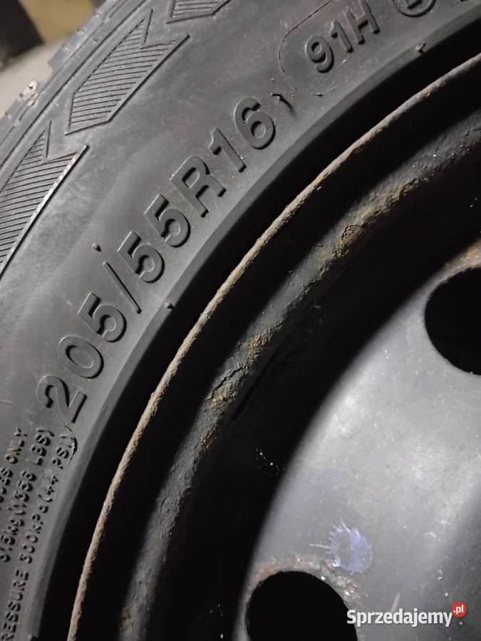 Felgi z oponami zimowymi 5x110 r16 stalowe Łańcut