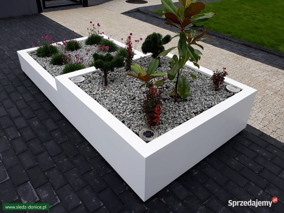 NIE betonowe donice LEKKIE na Wymiar ŚledźDONICE Gdańsk sprzedam