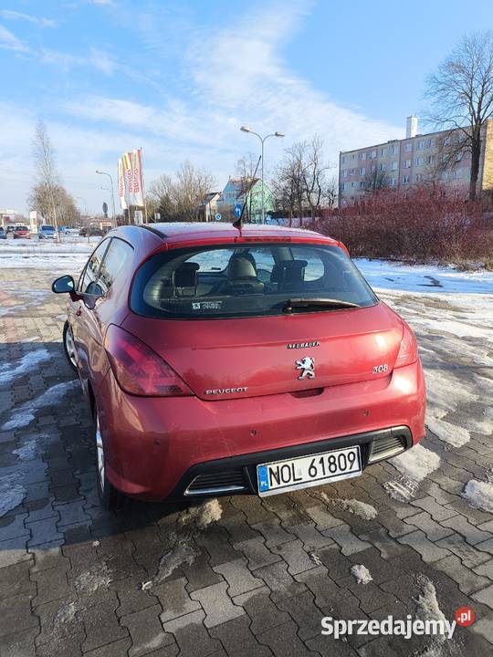 Peugeot 308 16 HDi 2008 warmińsko-mazurskie Kętrzyn