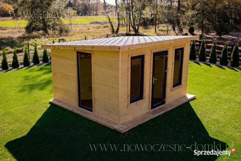 Drewniany domek na działkę ogród Lugo 2A 4m x 4m Ogród sprzedam