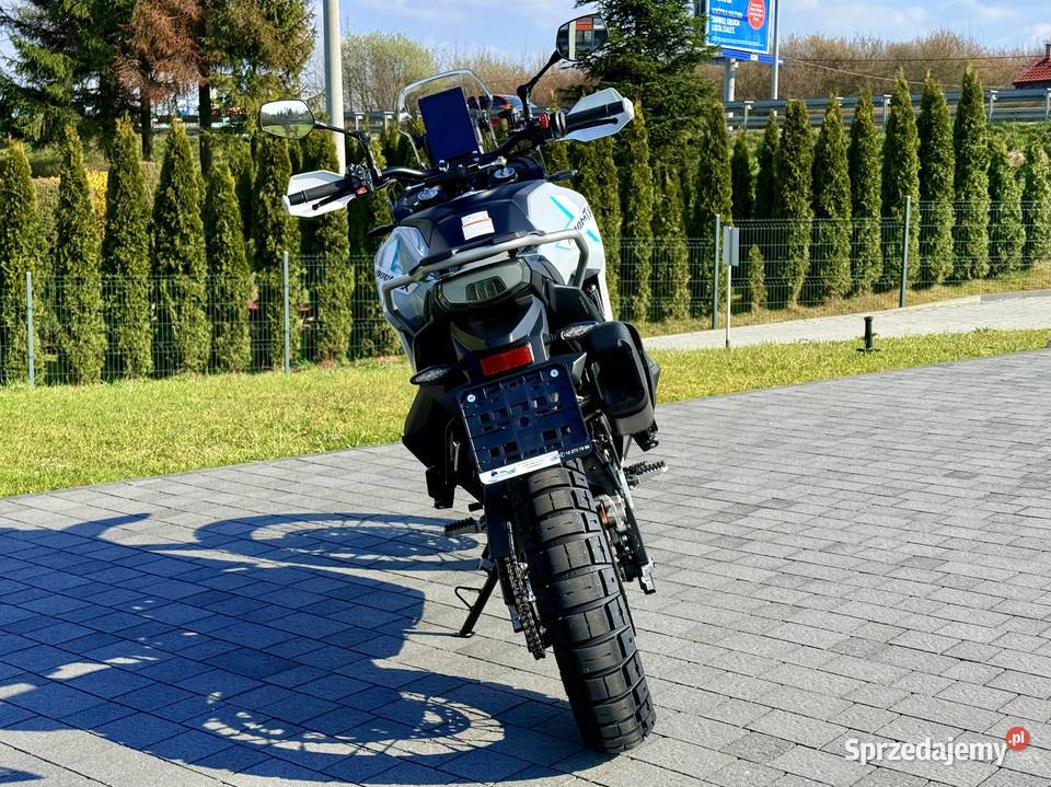 MOTOCYKL TURYSTYK CF MOTO MTX 1000 BIAŁOSZARY łańcuch Głogoczów