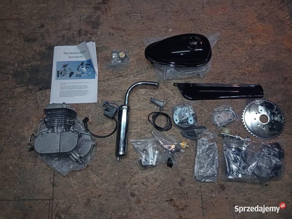 Sprzedam kąpletny nowy zestaw do rowera 80cc Tarnów