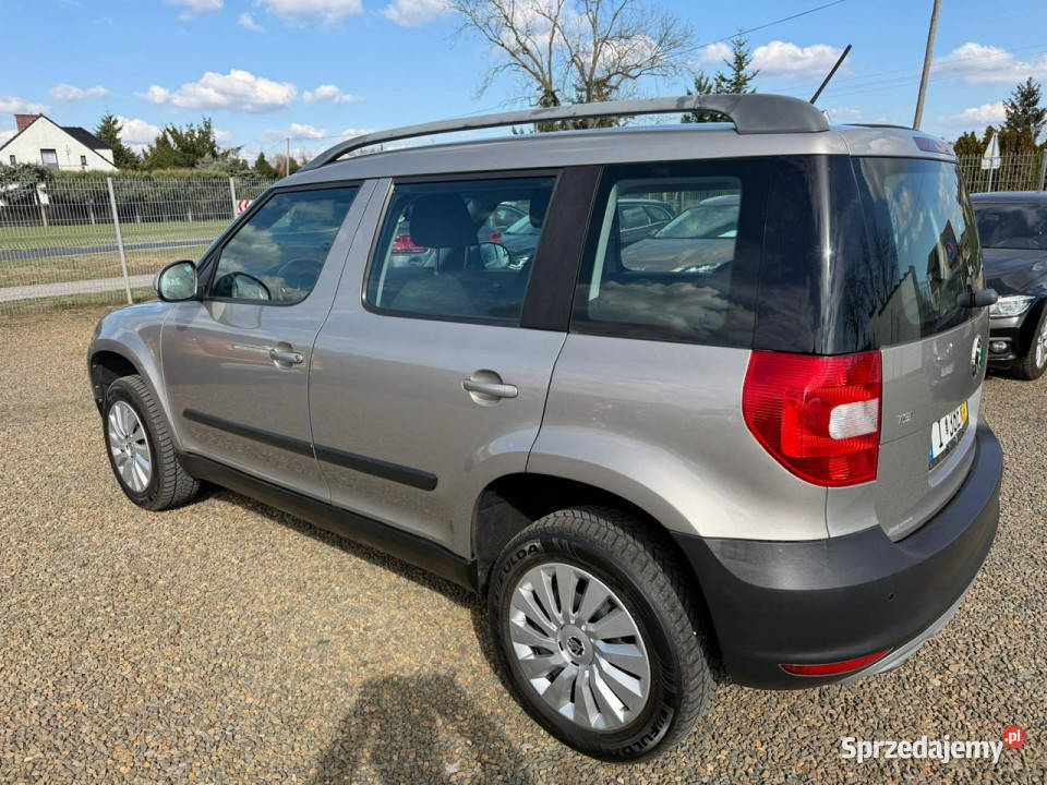 koda Yeti klimatronic gwarancja 14TSi I 2009 Zbąszyń