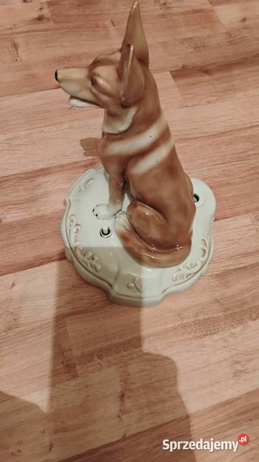 Owczarek niemiecki Podstawa do lampki stołowej sprzedam