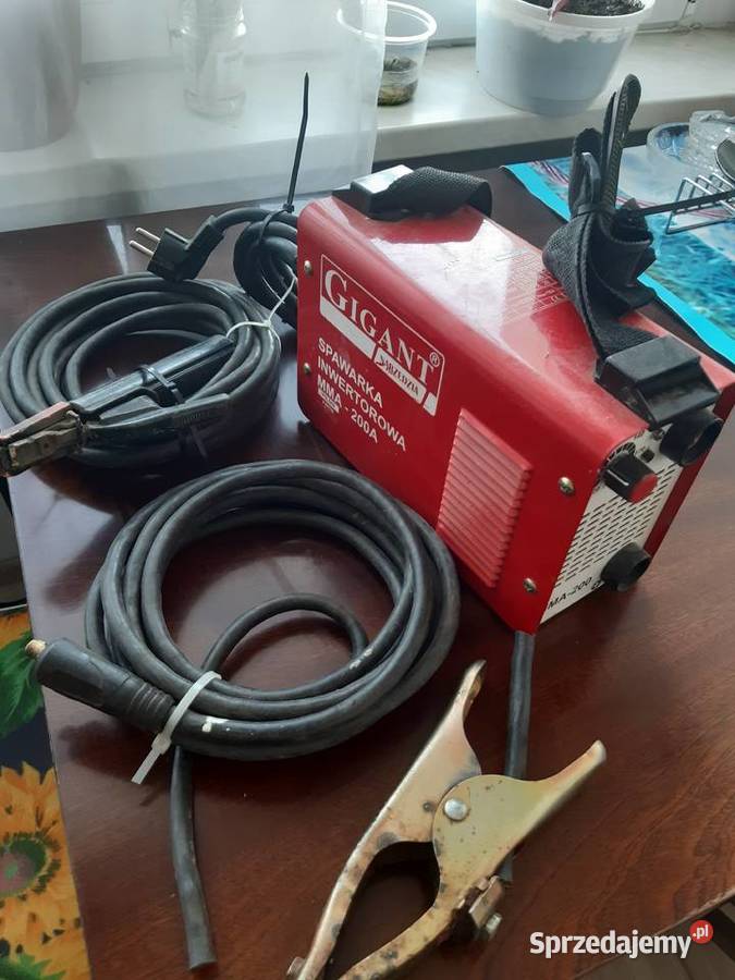 Spawarka inwertorowa GIGANT MMA200A z długimi mazowieckie