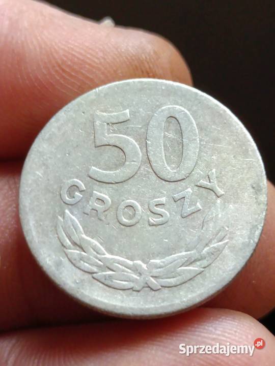 sprzedam monete 50 groszy 1957 skretka lekka Chełm