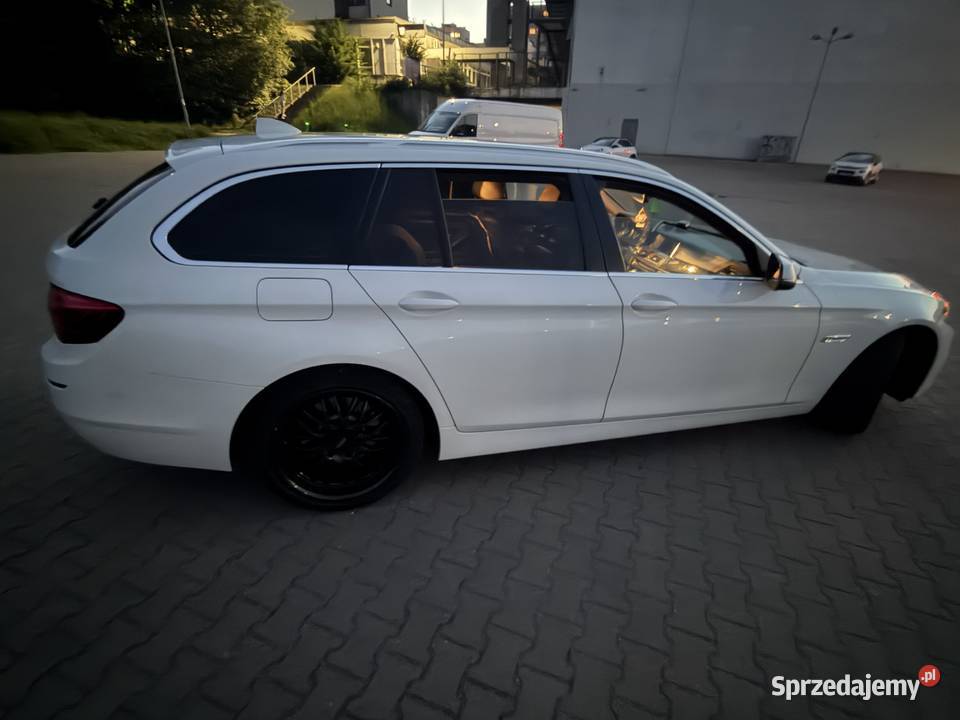 BMW Seria 5 520d 2013r disel białe sprzedam