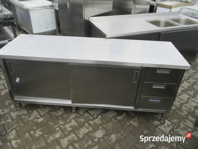 Stół Gastronomiczny Drzwi Suwane Szuflady Ostrów Wielkopolski