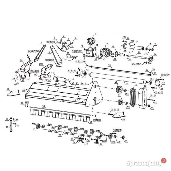 Tuleja sworznia 2432 x 52 mm TUZ KAT II EFG Tajęcina