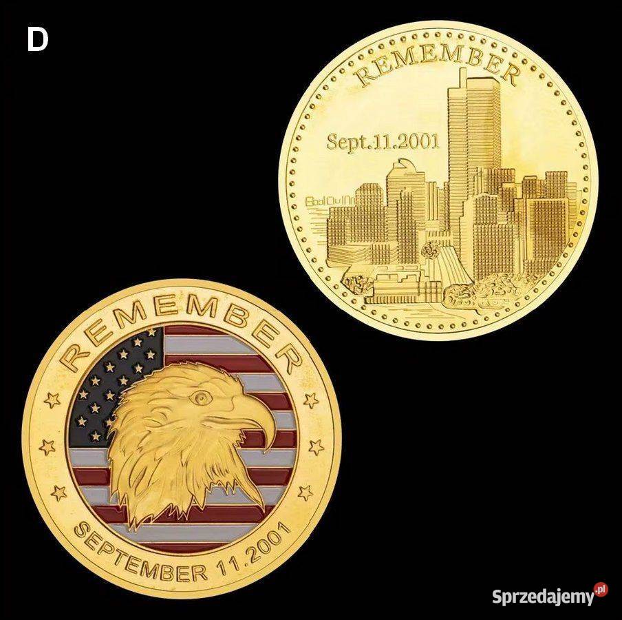 Monety pamiątkowe repliki w kolorze złotym 6 Głuchołazy sprzedam