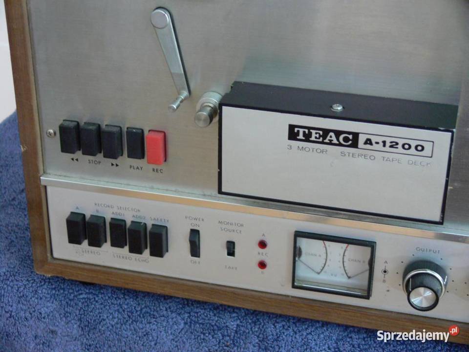 Magnetofon szpulowy TEAC A1200 Jasło sprzedam
