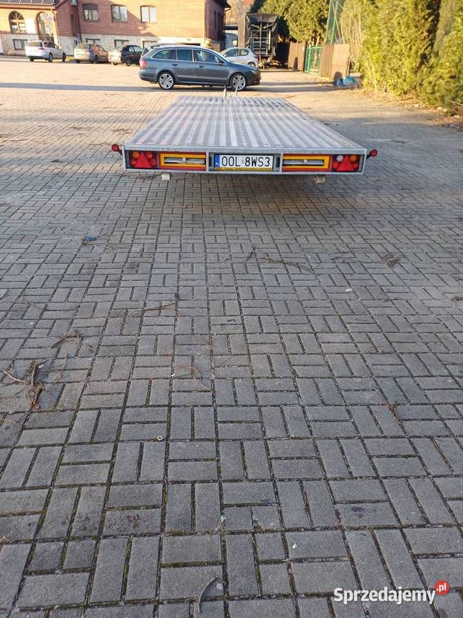 Wypożyczalnia Wynajem Lawet Przyczep 6m 35 t DMC lawety Lawety Gwoździany