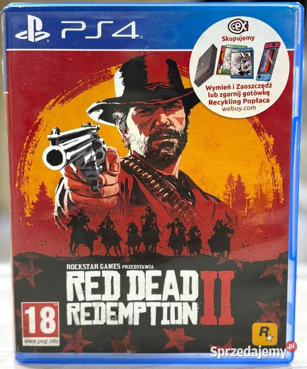 Gra 4 RDR 2 Red Dead Redemption 2 Gry na konsole Elbląg sprzedam