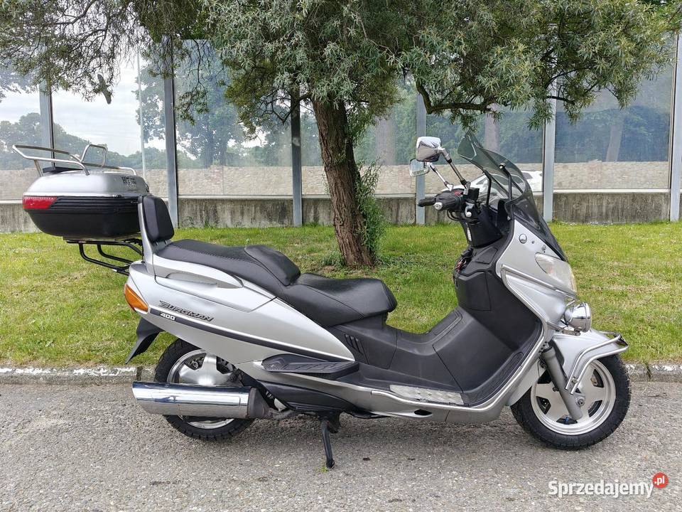 Suzuki Burgman 400 AN400 MAKSYMALNIE DOPOSAŻONY Dębica sprzedam