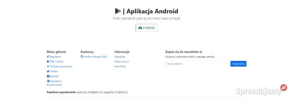 Serwis ogłoszeń kujawsko-pomorskie Grudziądz sprzedam